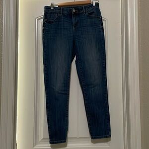 Simply Vera Vera Wang Women's Size 8 ankle jeans